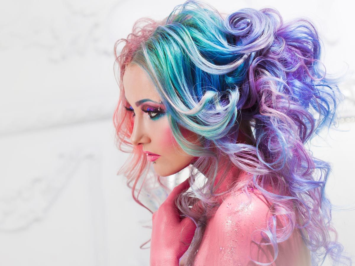 Haar-Coloration