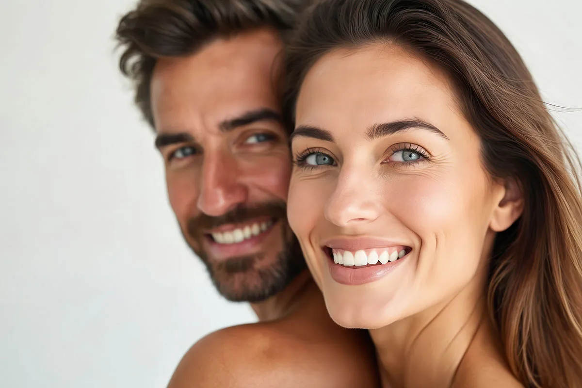 Frau und Mann