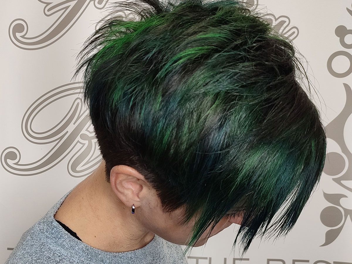 Haar-Coloration